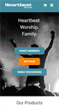 Mobile Screenshot of heartbeatworship.com